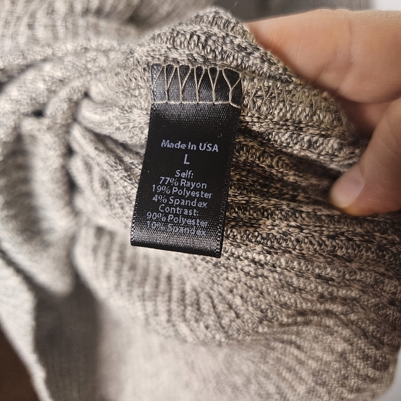 ASTARS Women's Manhattan Zip Dress in Mocha Rib NWT - Picture 7 of 8